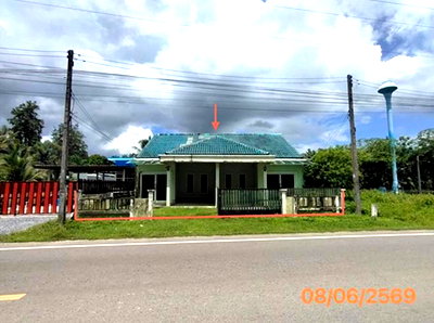 บ้านเดี่ยว กระบี่ : บ้านเดี่ยว 58 ตร.วา เหนือคลอง กระบี่ 1.8M