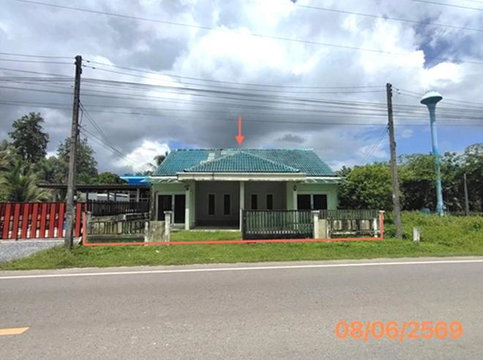 บ้านเดี่ยว 58 ตร.วา เหนือคลอง กระบี่ 1.8M