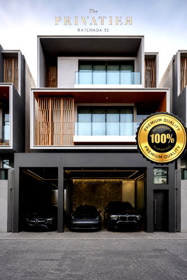 บ้านเดี่ยว รัชดาภิเษก 36 : ✨ Luxury Private Residence พร้อมเข้าอยู่ | The Privatier Ratchada 32