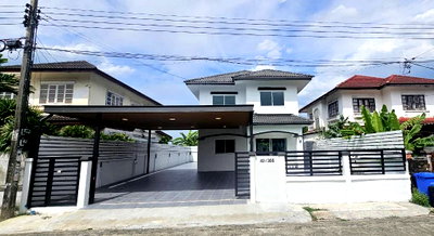 ขายบ้านเดี่ยว : S2992 ขายบ้านเดี่ยว K.C Gardenhome นิมิตรใหม่ 40 โครงการต้นๆ หมู่บ้าน รีโนเวทใหม่พร้อมอยู่