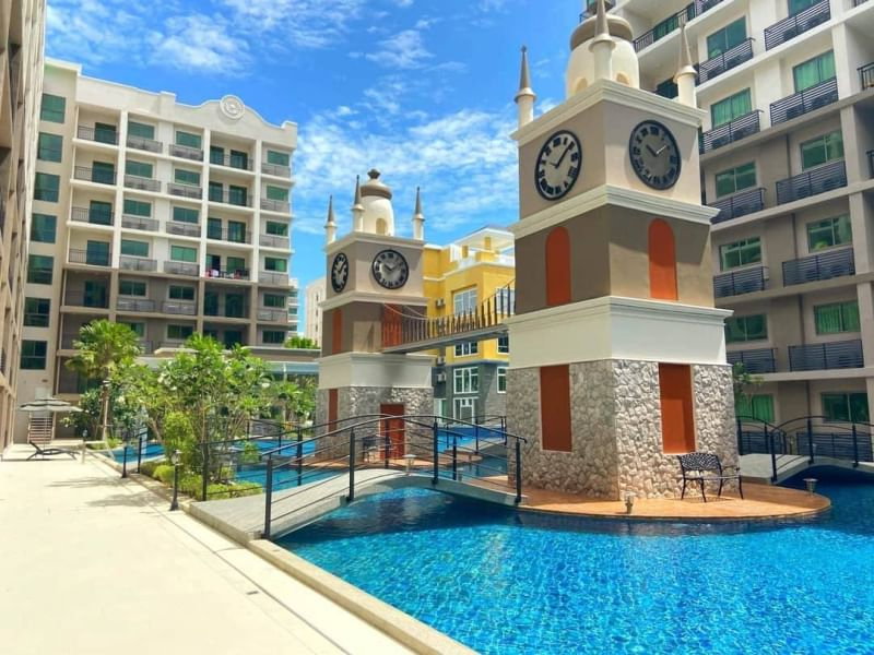 รูป 🌊🏢🌈ขายคอนโด อาคาเดีย บีช คอนติเนนทอล พัทยา ใกล้วอคกิ้ง วิวสระว่ายน้ำ 🌊🌊 - รูปที่ 9/13