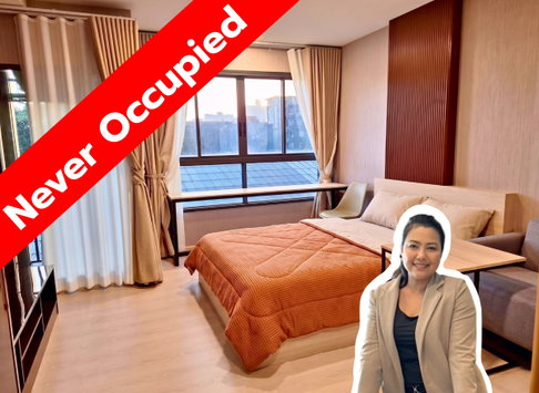 🏙️ให้เช่าคอนโด Dcondo Calm Ramkhamhaeng 40 - ห้องสวยไม่เคยมีใครเข้าอยู่