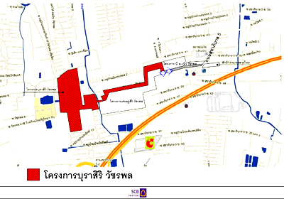 บ้านเดี่ยว 190 ตร.วา โครงการ บุราสิริ วัชรพล กรุงเทพมหานคร สายไหม กรุงเทพมหานคร 33M