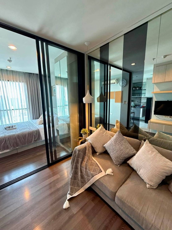 รูป (FY021) The Base Park West สุขุมวิท77 ปล่อยให้เช่า 1 ห้องนอน 1 ห้องน้ำ ชั้น 31 ขนาด 35 ตร.ม. เฟอร์ครบ พร้อมอยู่ - รูปที่ 2/5
