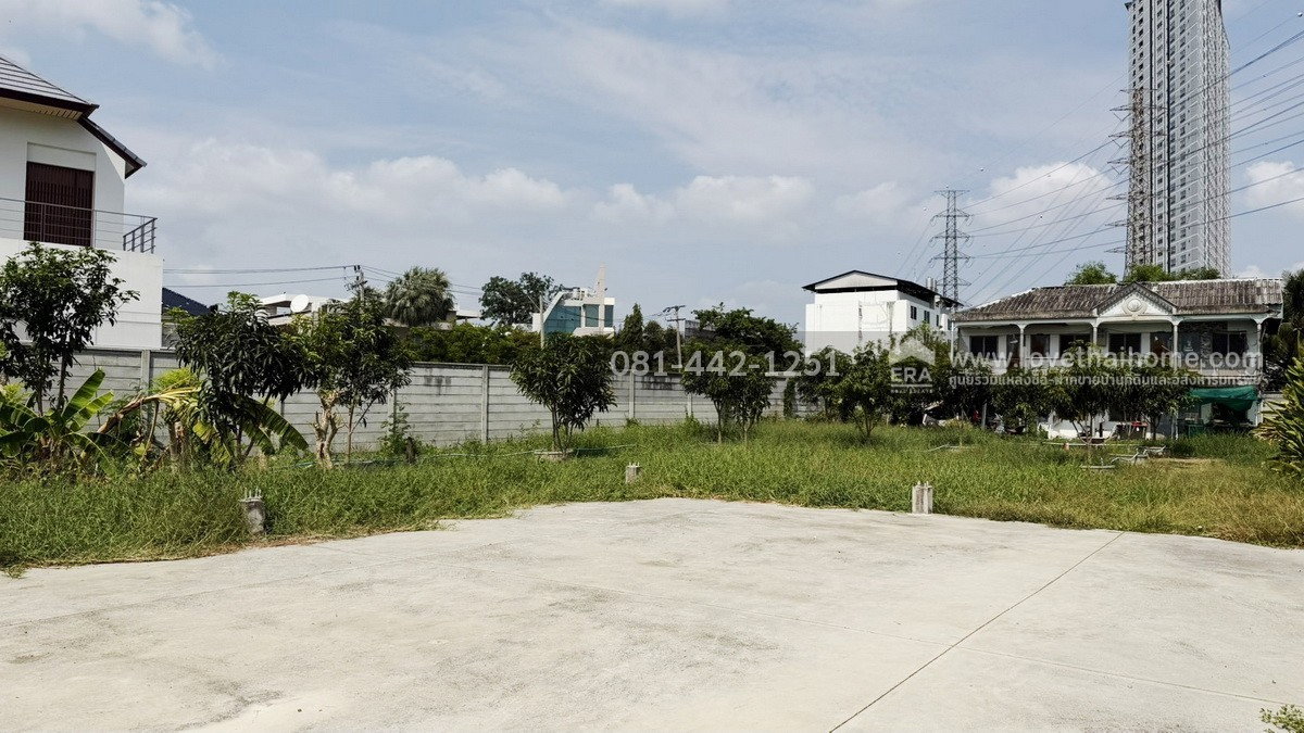 รูป ขายที่ดินถนนพัฒนาการ56 หมู่บ้านเอื้อสุขแมนชื่นพาร์ค พื้นที่ 987 ตรว. ราคาถูก ขายเพียง 120,000 บาท/ตรว.ใกล้bts สถานีพัฒนาการและแอร์พอร์ตลิ้งค์ - รูปที่ 3/8