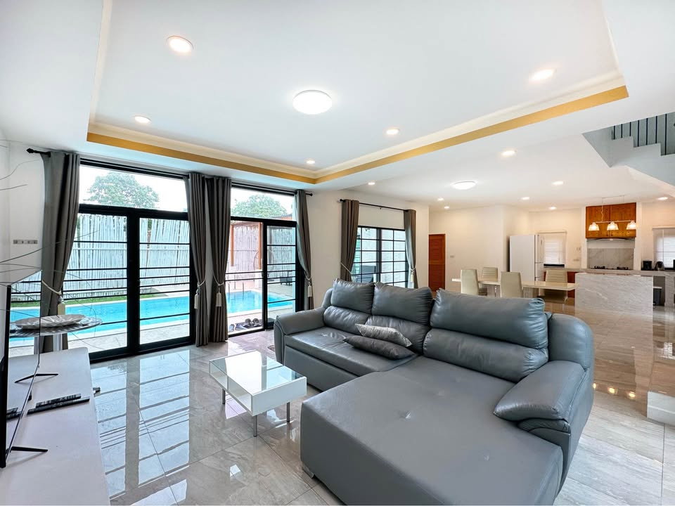 รูป 🏖️Pool Villa2ชั้นในตัวเมือง ใกล้สิ่งอำนวยความสะดวกครบวงจร #เมืองเชียงใหม่ - ราคา 52,000/เดือน #A6-V0008  - รูปที่ 4/14