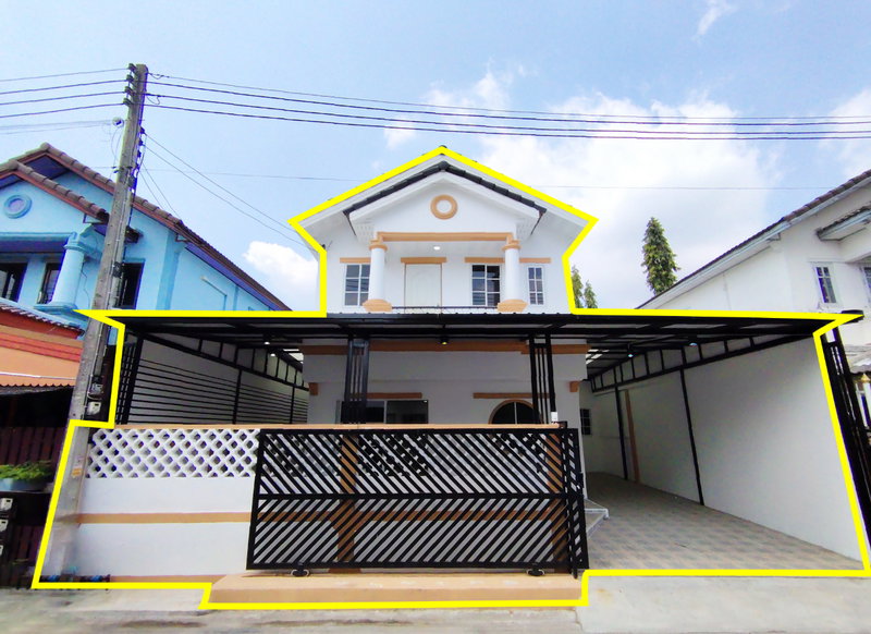 ขายบ้านแฝด : ขายบ้านแฝด ฟ้าชมพฤกษ์ เฟส2 ลำลูกกา คลองแปด ปทุมธานี