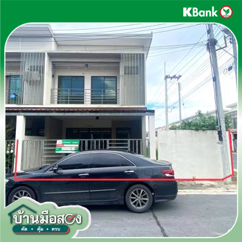 รูป ทาวน์เฮ้าส์ 35.1 ตร.วา รัชธานี 11 ธัญบุรี ปทุมธานี 2.1M - รูปที่ 35/37