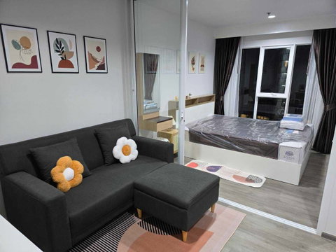 ME2500400 ให้เช่าคอนโด พร้อมอยู่ Regent Home บางนา ชั้น 8 ห้องสวยของครบ ใกล้ BTS บางนา