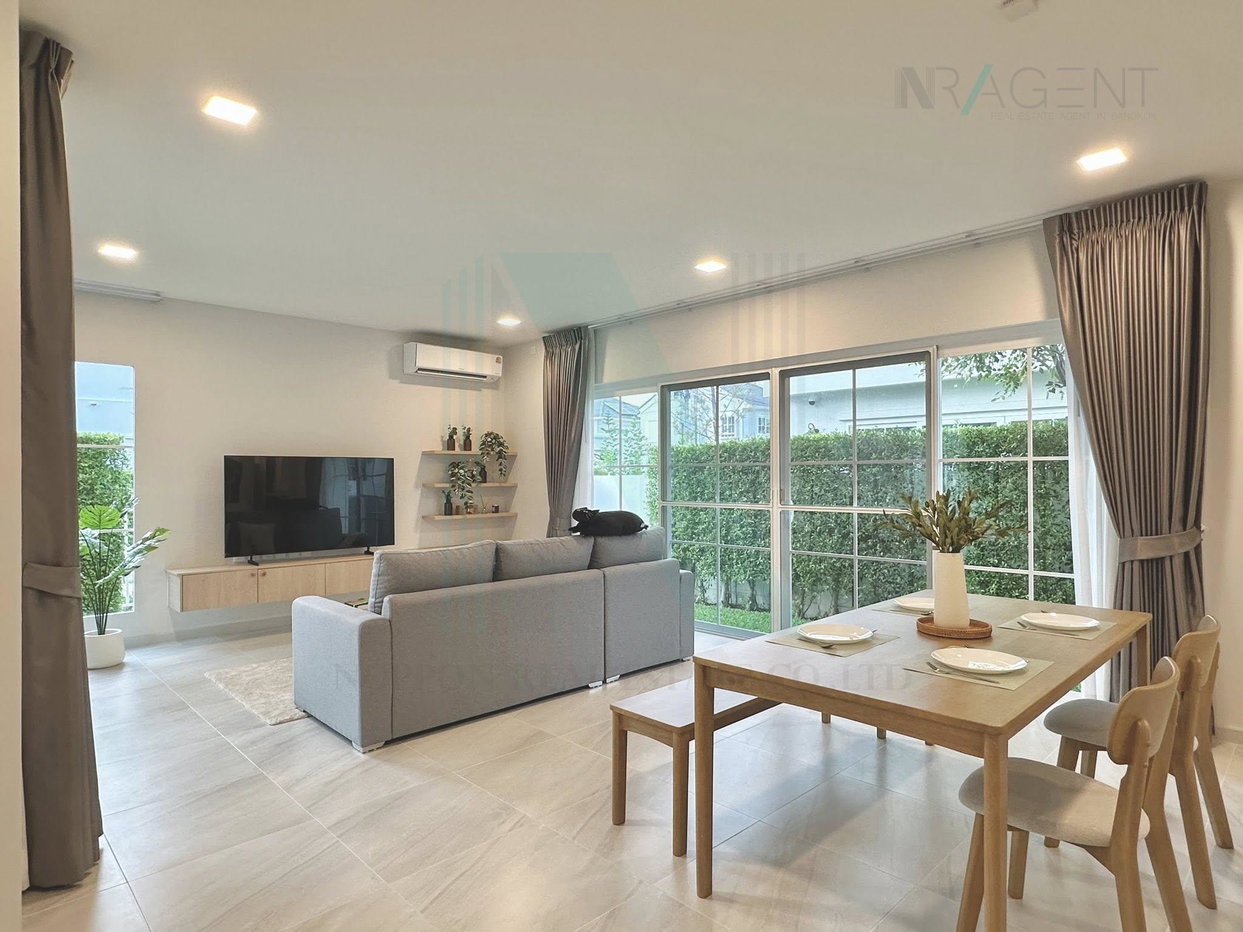 รูป ให้เช่าบ้านเดี่ยว 2 ชั้น ชัยพฤกษ์ บางนา กม.15 3 ห้องนอน 4 ห้องน้ำ - รูปที่ 3/8