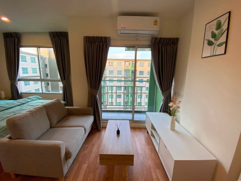 MRT Sai Ma 800 m. Condo Lumpini Ville Pranangklao - Riverview ( Rental ) Price 7,000 Baht