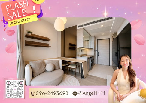 ✨🦄 Ready to move 🦄✨ The Crest Park Residences เฟอร์ครบจบในที่เดียว โทร 096-2493698 (TCR0068)