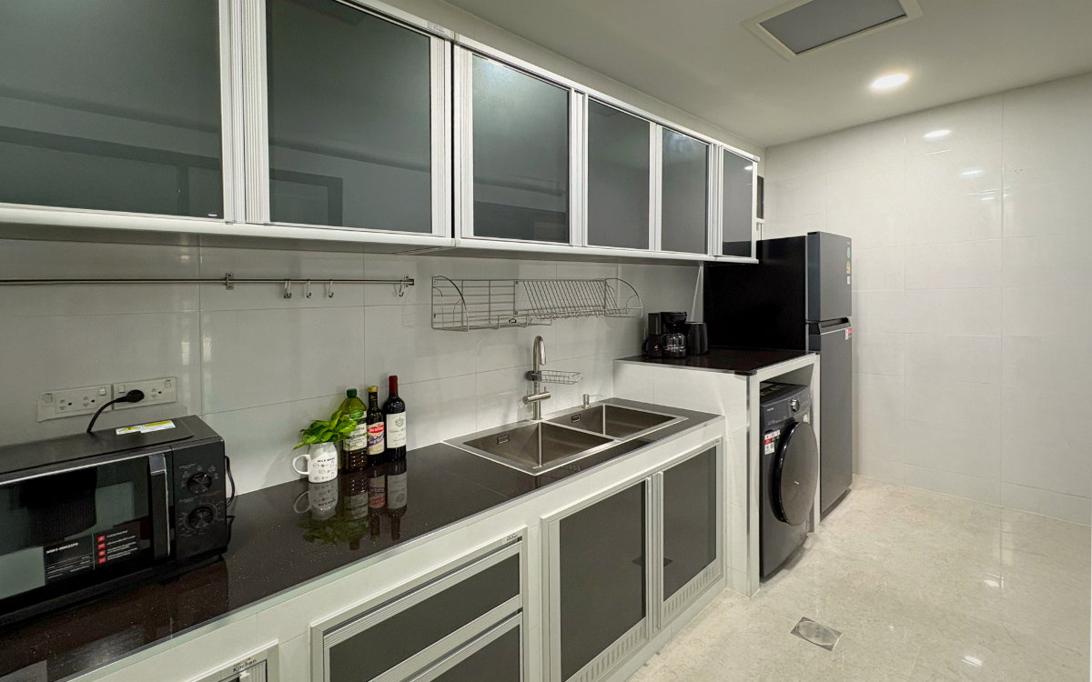 รูป 🏡พร้อมอยู่! ทาวน์เฮาส์ 2 ห้องนอนติดสวนหลวง✅เฟอร์นิเจอร์✅สัตว์เลี้ยง - รูปที่ 5/20