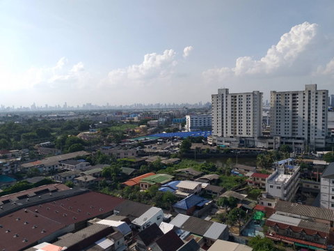 For Rent The Metropolis Samrong Condominium 1 Bedroom 1 Bathroom 35 Sq.m.  on 14th Floor Fully Furnished  Rental Price 12,000 Baht/month