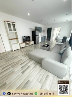 รูปภาพ A69-078 Condo for rent, The Key Chaengwattana, 2 bedrooms, new unit, convenient location near expressway and Muang Thong.
