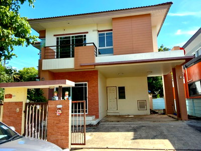Houses for sale Nakhon Pathom : 🔥 Detached House for Sale at Paphawarin The Greenery, Sam Phran, Nakhon Pathom – Spacious Family Home