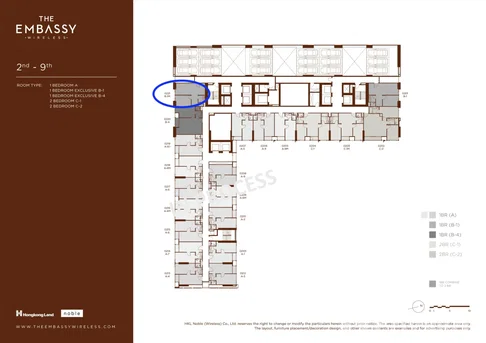 ขาย คอนโด 1 ห้องนอน ในโครงการ ดิ เอ็มบาสซี่ แอท ไวร์เลส 6627157