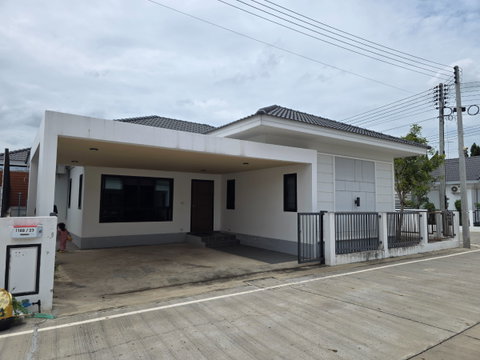 บ้านเดี่ยวชั้นเดียว บ้านหัวมุม