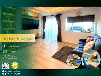 เช่าบ้านเดี่ยว ม.รามคำแหง 2 : IJ04517 - Indy 2 Bangna - Ramkhamhaeng 2 : MegaBangna