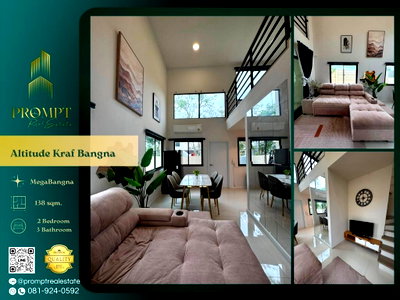Houses for rent : AB06067 - Altitude Kraf Bangna : MegaBangna