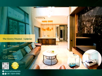 บ้านเดี่ยวให้เช่า : ST14068 - The Gentry Ekamai - Ladprao  : MRT Ladprao