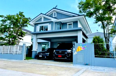 บ้านเดี่ยวให้เช่า : ND1040  ให้เช่าหมู่บ้าน Villaggio Srinakarin-Bangna โครงการ 1