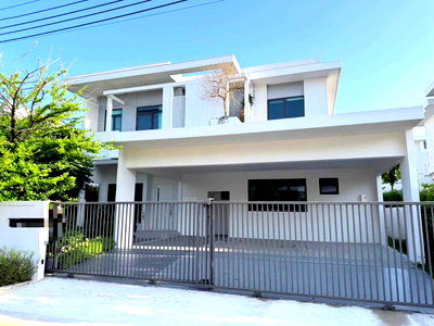 เช่าบ้านเดี่ยว มาร์เก็ต วิลเลจ สุวรรณภูมิ : ME2500410 ให้เช่าบ้านดี่ยว มัณฑนา บางนา กม.15