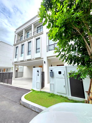 บ้านเดี่ยวให้เช่า : ND1043  ✨ปล่อยเช่าบ้านเดี่ยวAERIE ศรีนครินทร์ - กรุงเทพกรีฑา บ้านเดี่ยว 3 ชั้น 🏡