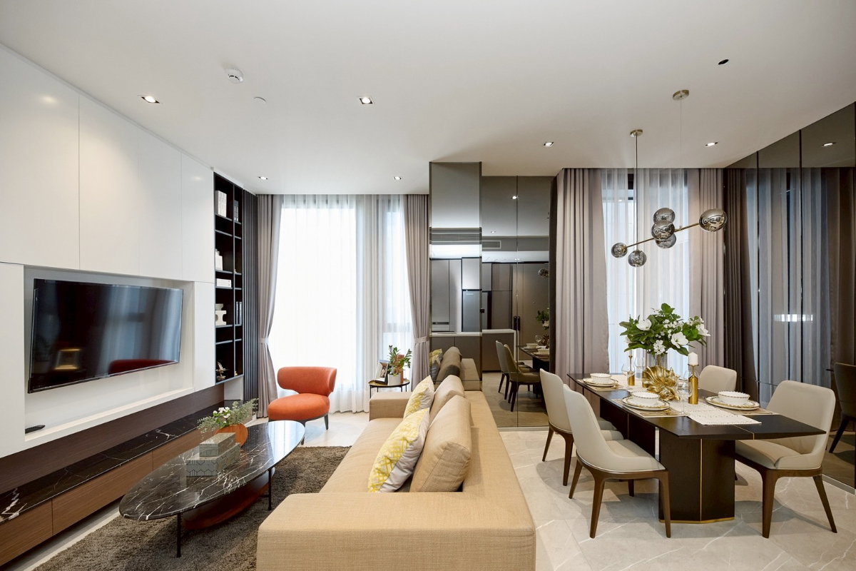 รูป Hyde Heritage Thonglor 2 ห้องนอนแต่งครบ พร้อมเข้าอยู่ รับครบทุกโปรโมชั่นจากโครงการ - รูปที่ 8/11