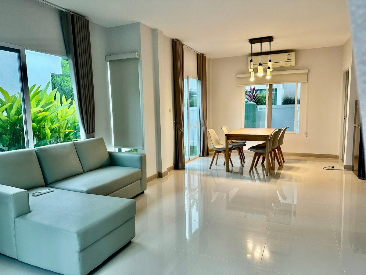 รูป 🏠 บ้านเดี่ยว2ชั้นในโครงการ ทำเลเศรษฐกิจเดินทางสะดวก #เมืองเชียงใหม่ - ราคา 30,000/เดือน #A3-H0308 - รูปที่ 2/12
