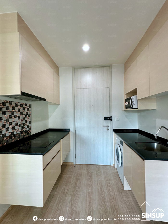 picture 🌆 For Rent | 𝐍𝐨𝐛𝐥𝐞 𝐑𝐞𝐯𝐨𝐥𝐯𝐞 𝐑𝐚𝐭𝐜𝐡𝐚𝐝𝐚 Spacious Combined Unit, 52 Sq.m. | 2 Bedrooms | Near MRT Thailand Cultural Centre - 15/21