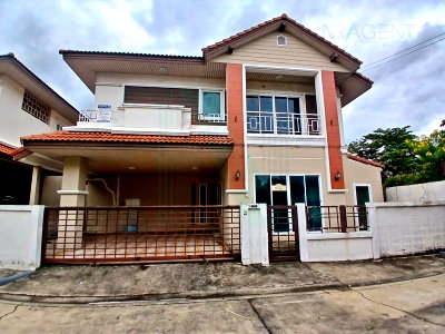 Houses for sale JAS green village - Kubon : For Sell House PRIVATE LAKE GARDEN 2-story 3 bedroom 3 bathroom