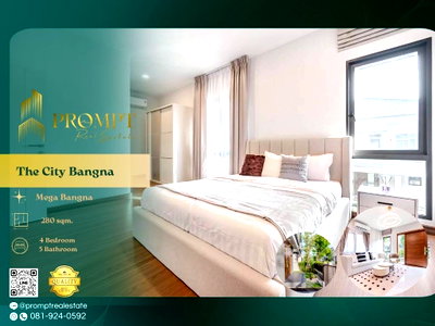 บ้านเดี่ยวให้เช่า : ST13608 - The City Bangna (New Project)  : MegaBangna
