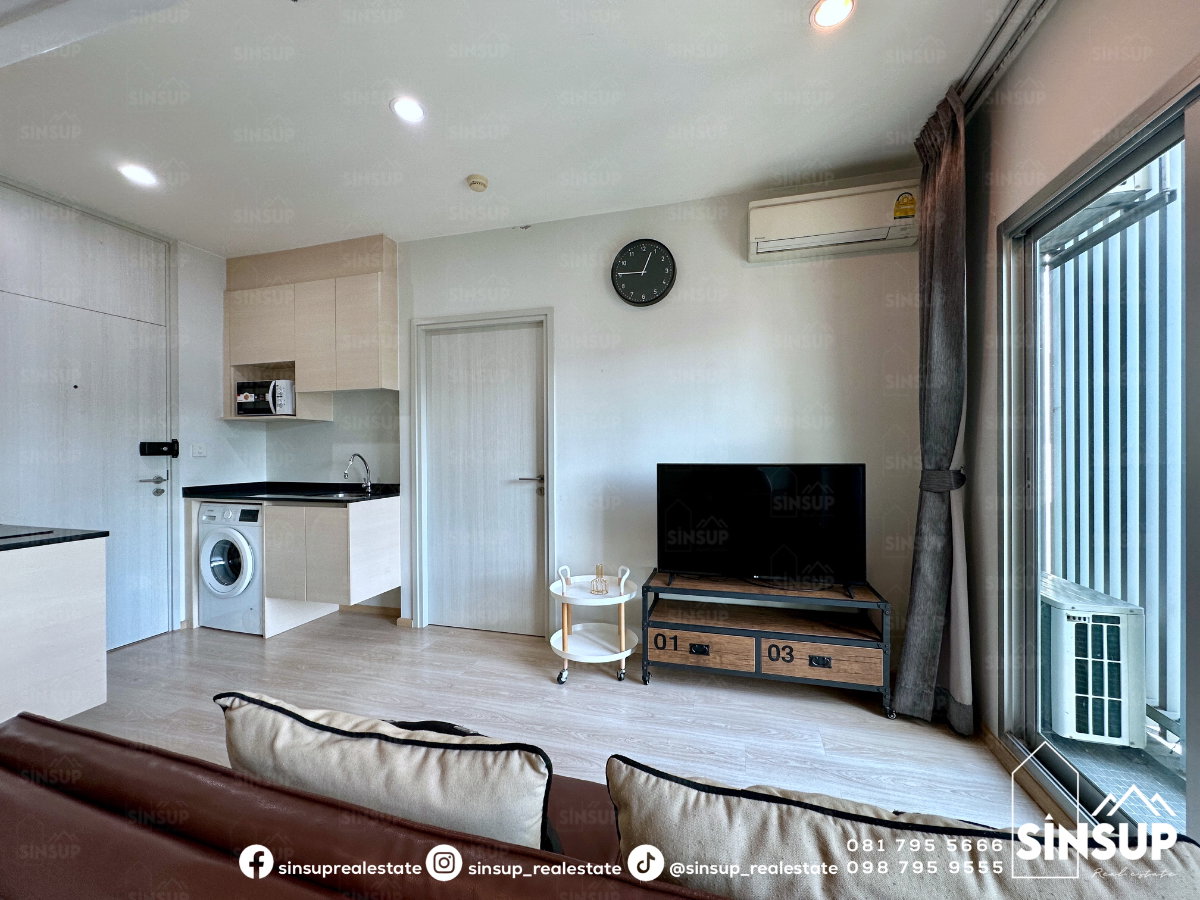 picture 🌆 For Rent | 𝐍𝐨𝐛𝐥𝐞 𝐑𝐞𝐯𝐨𝐥𝐯𝐞 𝐑𝐚𝐭𝐜𝐡𝐚𝐝𝐚 Spacious Combined Unit, 52 Sq.m. | 2 Bedrooms | Near MRT Thailand Cultural Centre - 14/21