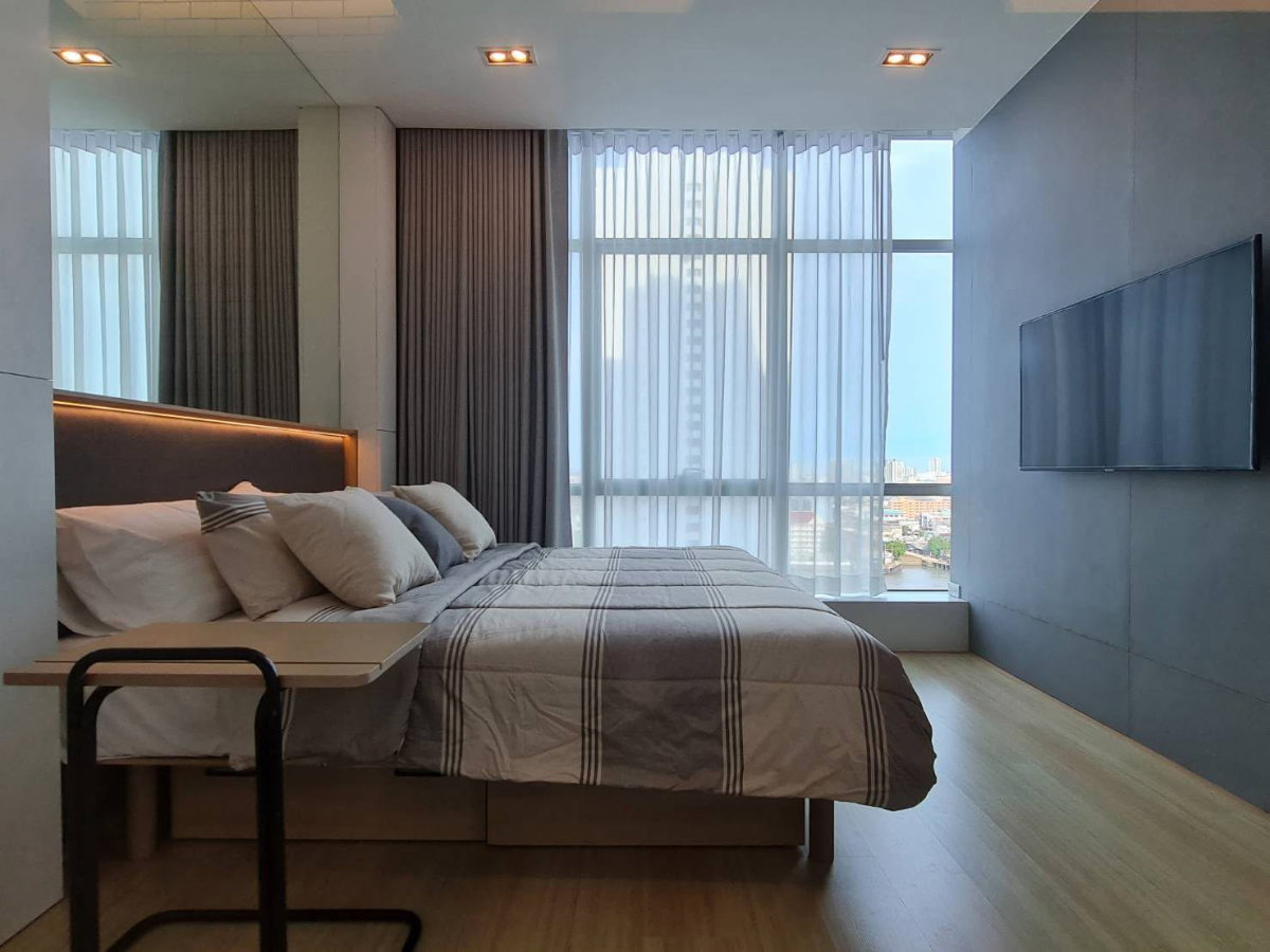 รูป Baan Sathorn Chaopraya ห้องสวย ราคาดี สอบถามเพิ่มเติมได้ที่ Line @condorental - รูปที่ 4/23