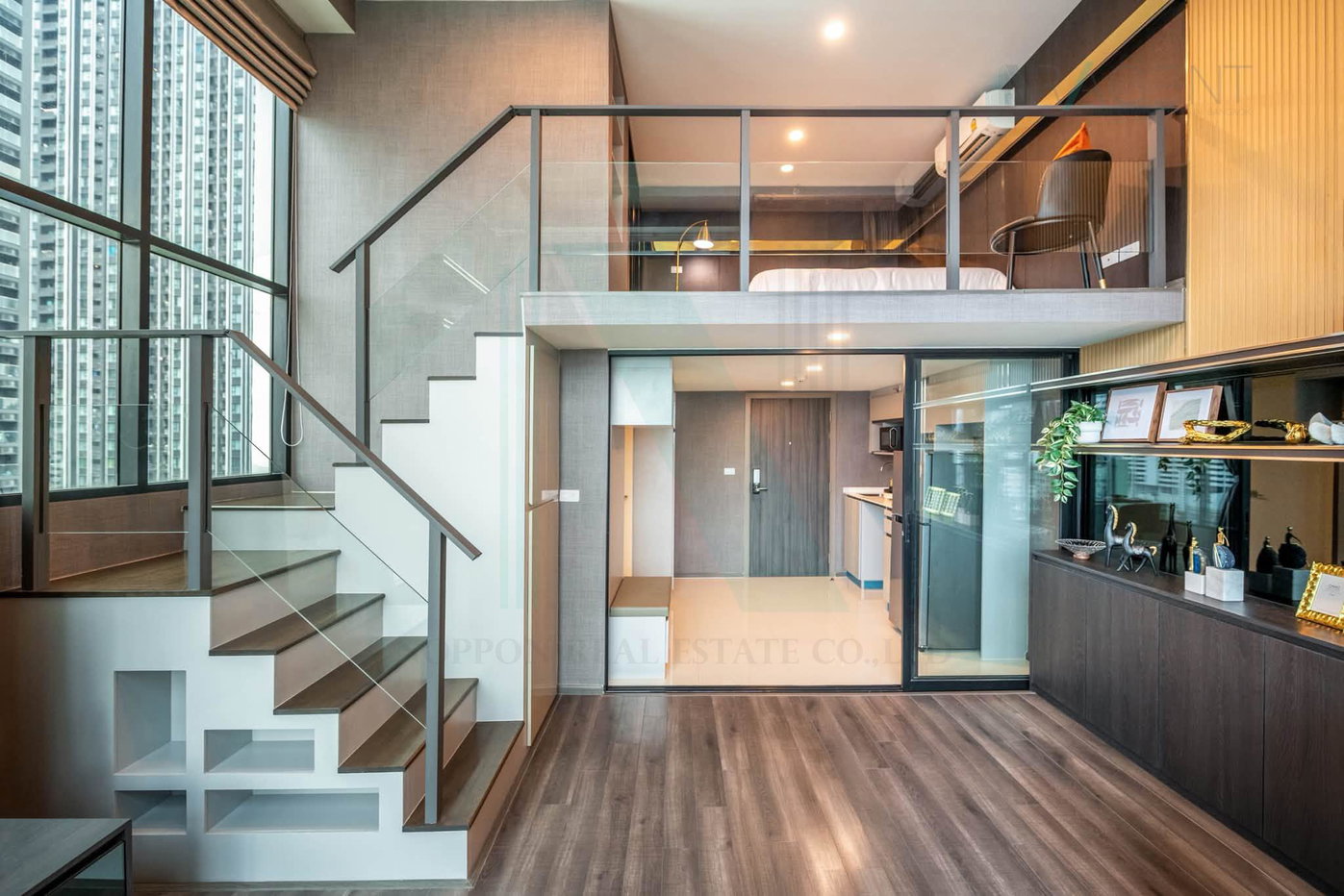 รูป 📌 ขายคอนโด ไนท์บริดจ์ สเปซ พระราม 9 อาคาร 1 ชั้น 10 Duplex ขนาด 45 ตรม ใกล้ Central พระราม 9 - รูปที่ 6/8