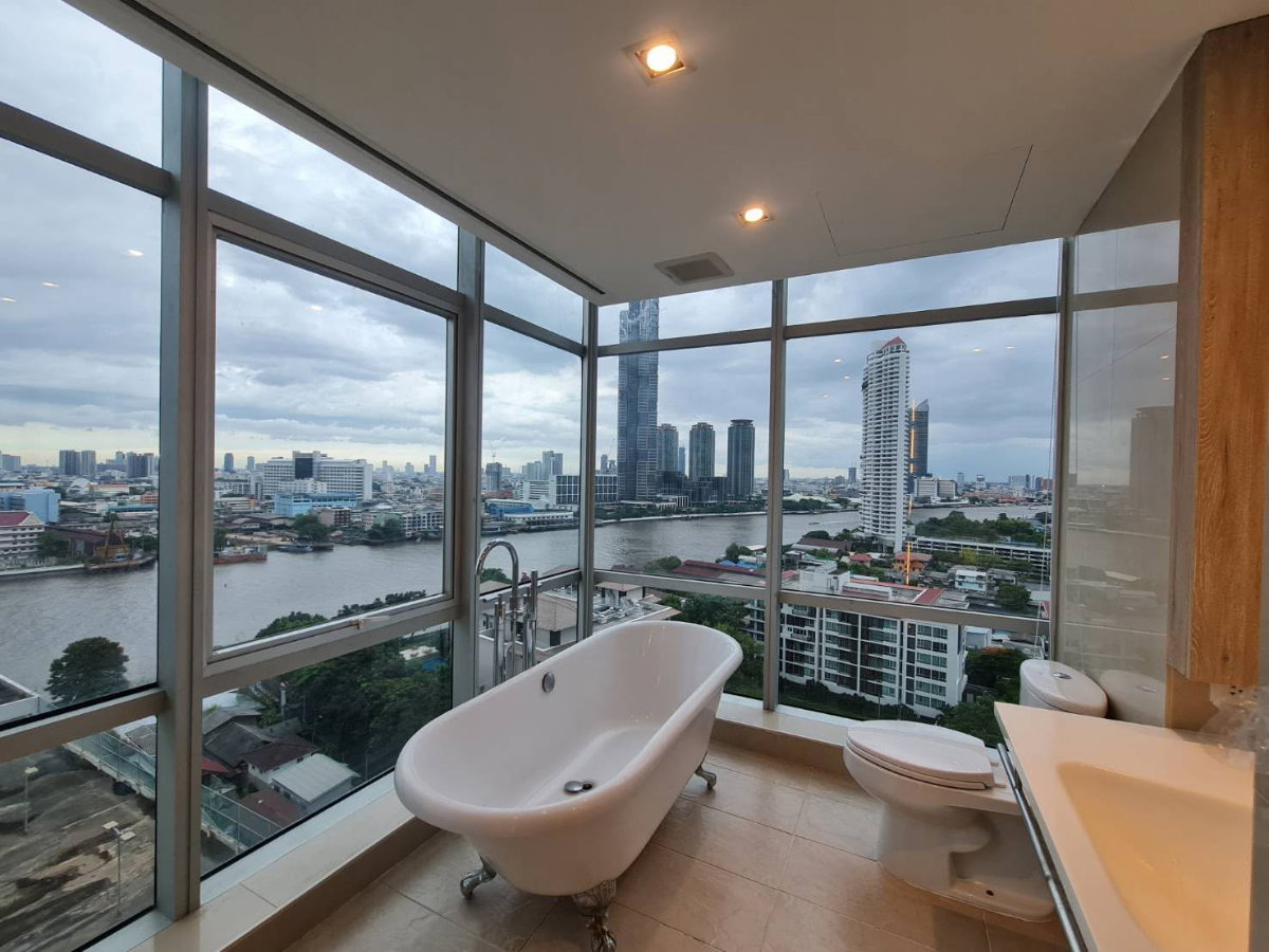 รูป Baan Sathorn Chaopraya ห้องสวย ราคาดี สอบถามเพิ่มเติมได้ที่ Line @condorental - รูปที่ 22/23