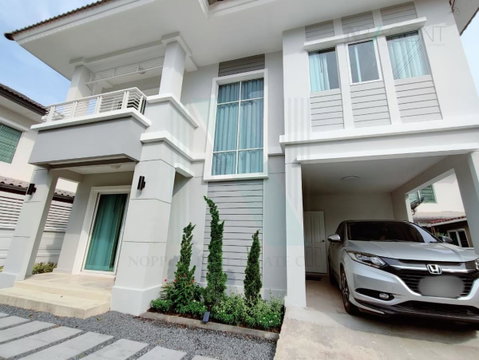 For Rent 2-story House PRUKSA VILLAGE THE SEASON ROMKLAO - LADKRABANG 3 bedroom 2 bathroom