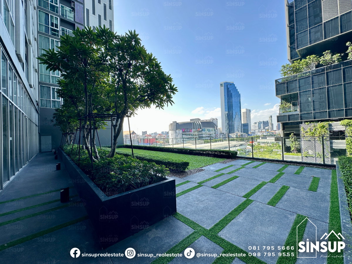 picture 🌆 For Rent | 𝐍𝐨𝐛𝐥𝐞 𝐑𝐞𝐯𝐨𝐥𝐯𝐞 𝐑𝐚𝐭𝐜𝐡𝐚𝐝𝐚 Spacious Combined Unit, 52 Sq.m. | 2 Bedrooms | Near MRT Thailand Cultural Centre - 18/21