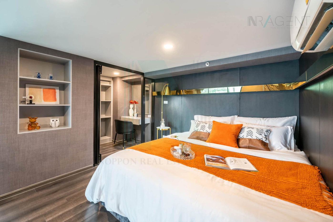 รูป 🎉 ขายคอนโด ไนท์บริดจ์ สเปซ พระราม 9 อาคาร 1 ชั้น 10 Duplex ขนาด 45 ตรม ใกล้ Central พระราม 9 - รูปที่ 8/8