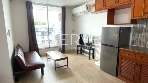 2 Beds Large Room High Fl. 25+ City View Fully furnished Good Lacation Close To BTS Phaya Thai 60 m. & Airport Link Phaya Thai 60 m.  @ Baan Pathumwan