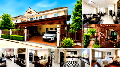 Houses for sale Chatuchot Road : For Sale: Single House at Wilawan Sukhaphiban 5 (59.4 sq.w. | 270 sq.m. | 4 Beds 2 Baths)