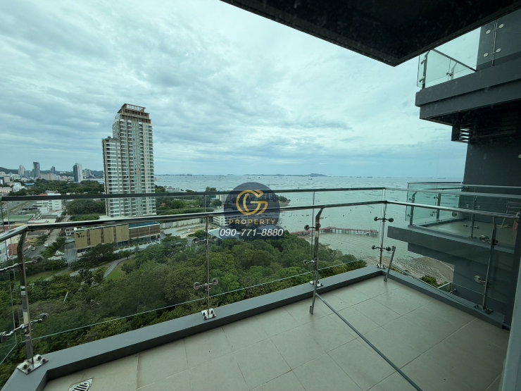 รูป ห้องใหญ่ วิวทะเลสุดปัง! เช่า The Zea Condo ศรีราชา 2 นอน 72 ตร.ม. แต่งครบ พร้อมอยู่ - รูปที่ 13/13