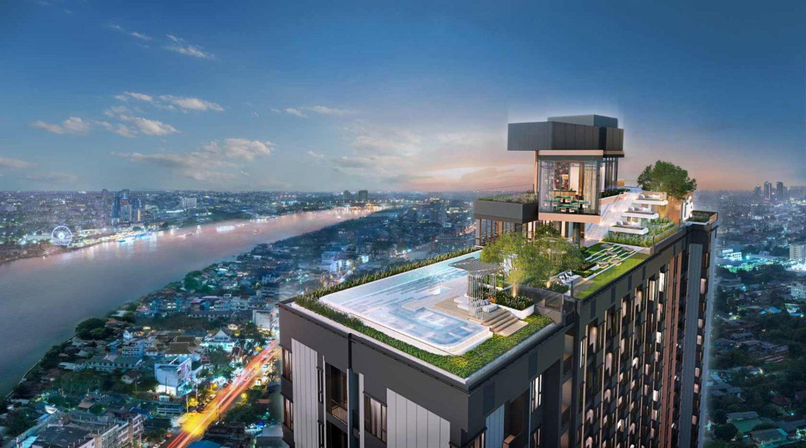รูป 🏢 ขายดาวน์ Life Charoennakhon-Sathorn (ไลฟ์ เจริญนคร-สาทร) ห้อง 1 Bedroom Plus - รูปที่ 16/17