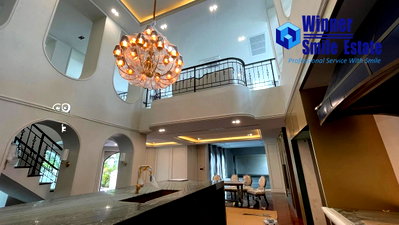 บ้านเดี่ยวให้เช่า : Single house for rent at Baan Fantasia Villa 3 : ให้เช่าบ้านแฟนตาเซียวิลล่า 3, แบบ 3 ชั้น 4 นอน 4 น้ำ