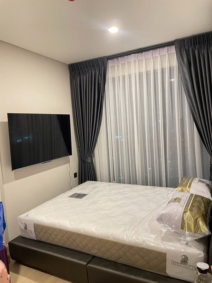 รูป ปล่อยเช่าคอนโด ห้องมุม วิวสวย เครื่องใช้ไฟฟ้าครบ พร้อมเข้าอยู่ - รูปที่ 2/9
