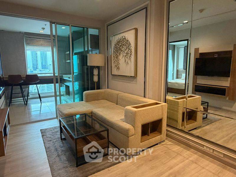 รูป คอนโด 1 ห้องนอน ห้องสูง 30 ชั้น 45 ตร.ม. Rhythm Sathorn ห่าง BTS สะพานตากสิน 300 ม. (ID 3138664) - รูปที่ 9/18