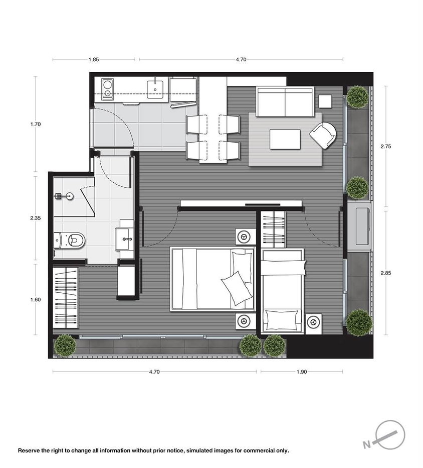 รูป ND1049 🏢ให้เช่า คอนโด NOBLE Around Ari พร้อมอยู่ ✨ - รูปที่ 16/17