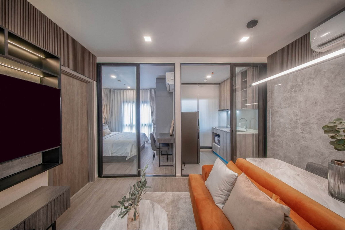 picture (Pet Friendly 🐶🐱) Code: 26KJ4001 for rent Metris District Ladprao 🔥🔥 Line ID: @kjcondo (with @)🔥🔥 - 8/13
