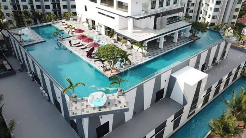 รูป ✨🏖️ให้เช่าคอนโด Arcadia Beach Resort พัทยา ห้องสวย ตกแต่งพร้อมเข้าอยู่ 🏖️✨ - รูปที่ 17/18